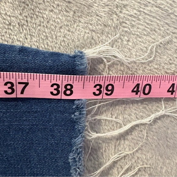 PAIGE Hoxton Slim Skinny Classic Fringe Denim Jeans Wmn’s Sz 27 - Picture 5 of 11
